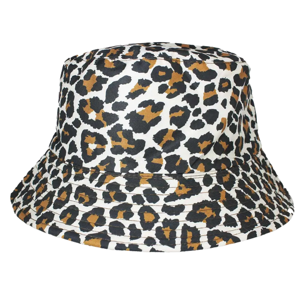 Leopard Print Bucket Hat
