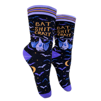 Bat Shit Crazy Socks
