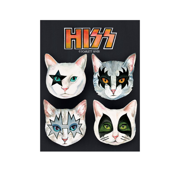 Hiss Art Print