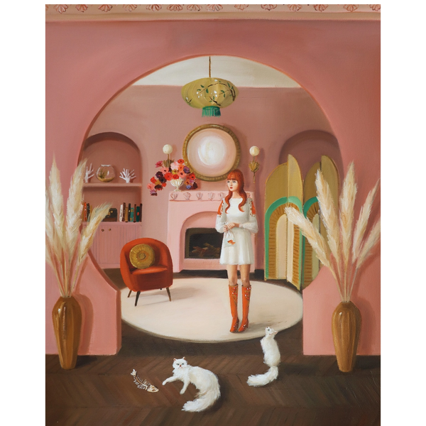 The Goldfish Bowl Art Print