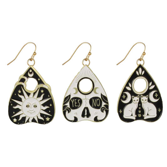 Ouija Fortune Dangle Earrings