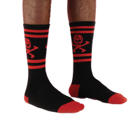 Cross Bones in Red Socks