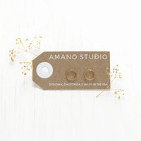 Small Circle Studs