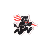 Hellcat Mascot Sticker
