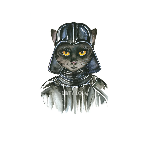 Darth Vadpurrrr Print