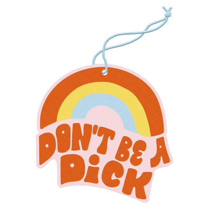 Don't Be a Dick Air Freshener