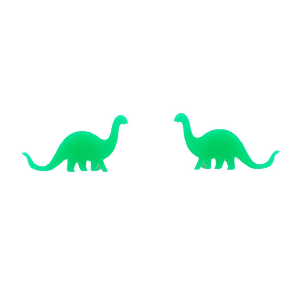 Dino Post Earrings