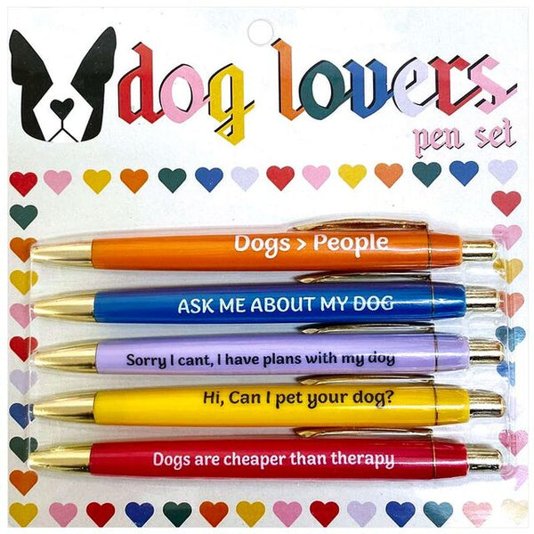dog lovers pen set