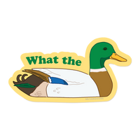 What The Duck Sticker