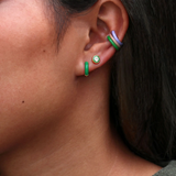 Candy Bezel Stud Earrings