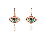 Teardrop Eye Earrings