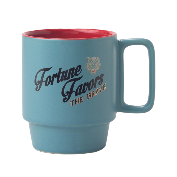 Fortune Favors The Brave Ceramic Mug