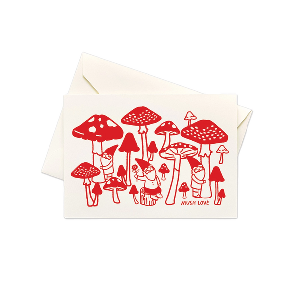 Gnome Mushroom Boxed Notes