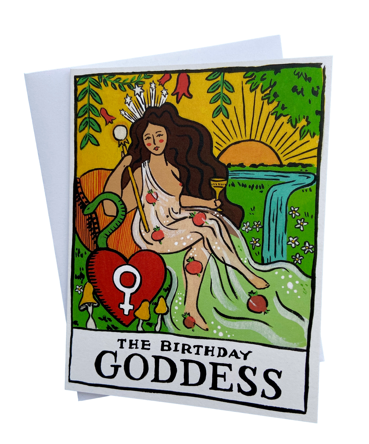 Birthday Goddess Card