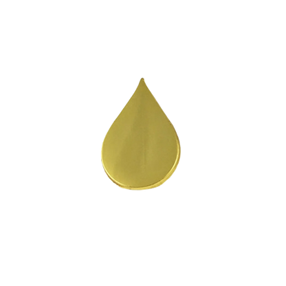 Tiny Gold Droplet Pin