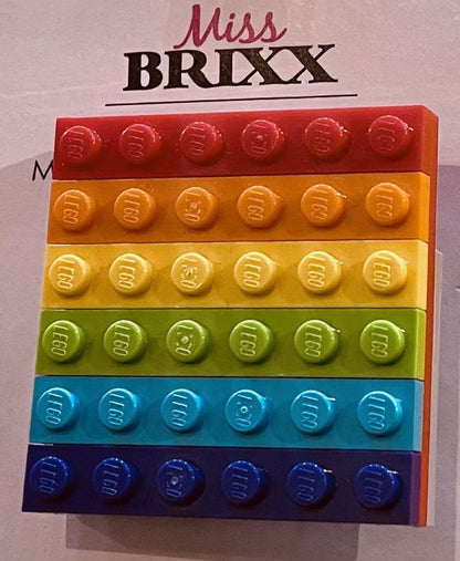 Rainbow Flag Miss Brixx Pin