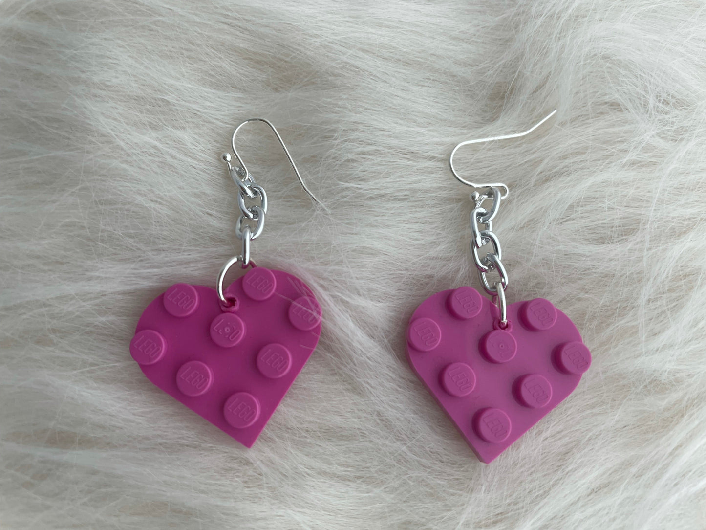 Miss Brixx Heart Dangle Earrings