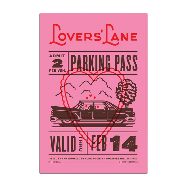 Lover's Lane Postcard