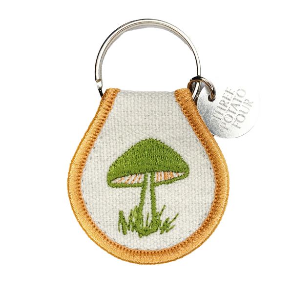 Mushroom Patch Keychain