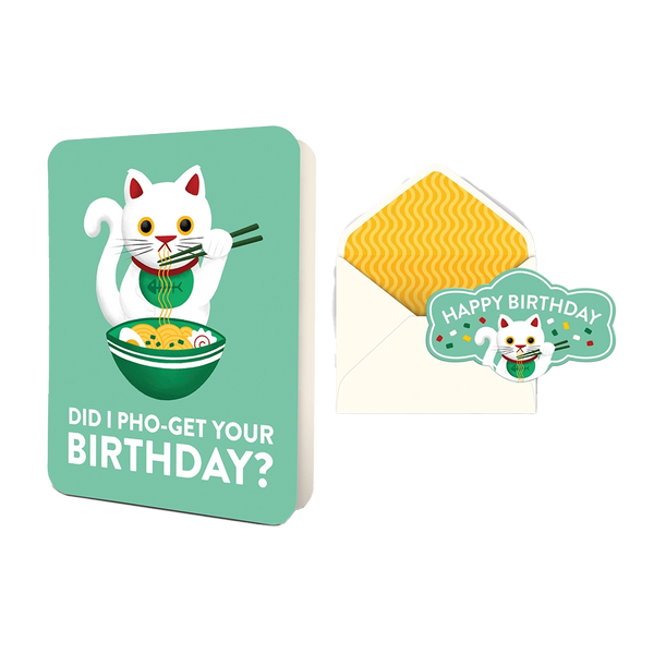 Pho-Get Your Birthday? Birthday Card