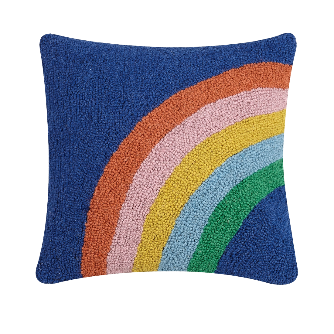 Rainbow Stripe Pillow