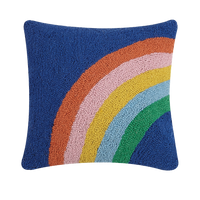 Rainbow Stripe Pillow