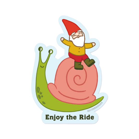 Enjoy The Ride Sticker