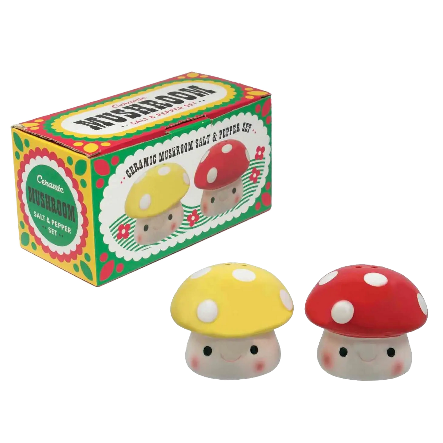 Mushroom Salt and Pepper Shakers