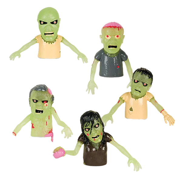Zombie Finger Puppets